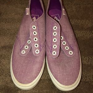 NWOT Vans • Women’s Purple Low Top Vans